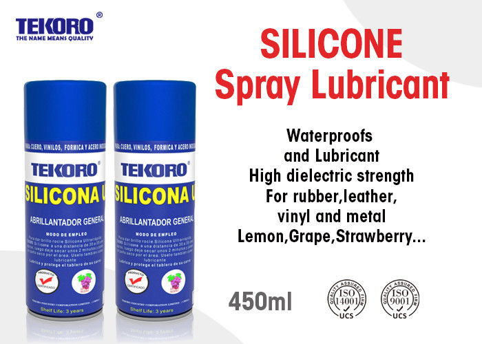 Silikonowy spray do smarowania i hydroizolacji metalu / Ochrona i przywracanie gumy