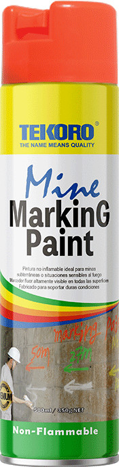 Aerosol Spot Marking Paint Fan Nozzle Shape Spot For Consistent Performance OEM