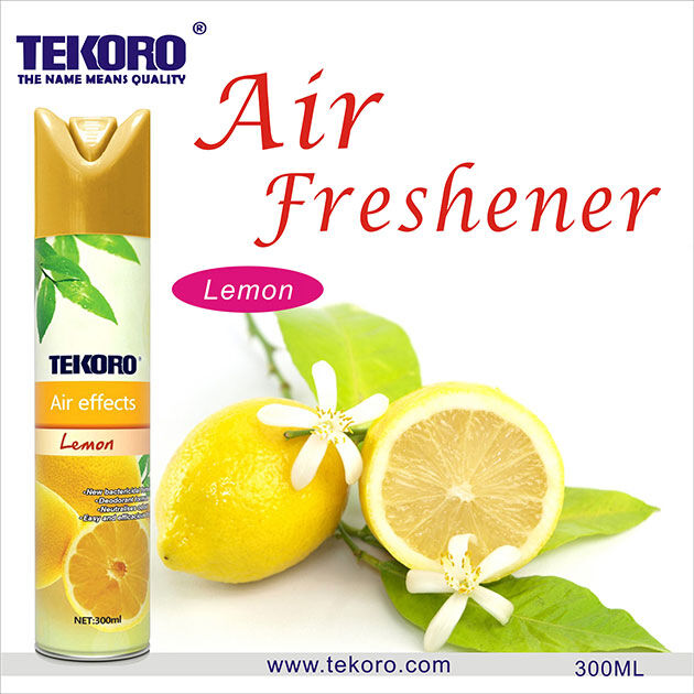 Tekoro Natural Fragrance Air Freshener Home Aerosol Spray z certyfikatem CE, RoHS, SGS, GMP w pojemności 250 ml lub 300 ml