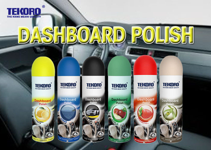 Wszechstronny Luster Dashboard Wosk Spray Odśwież swój samochód ze świerszczykiem jabłkowym cytrynowym Ocean lub zapach wanilii